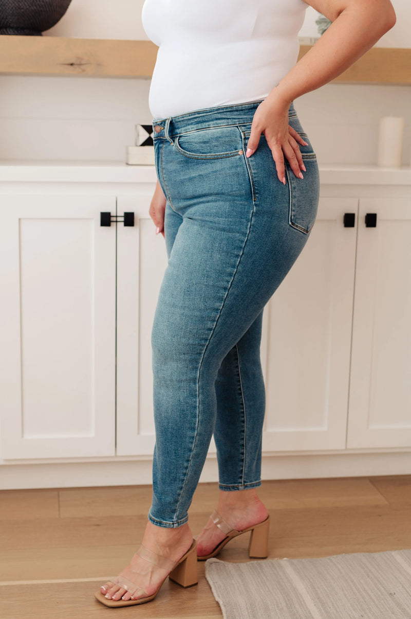 Bryant High Rise Thermal Skinny Jean - Kayes Boutique