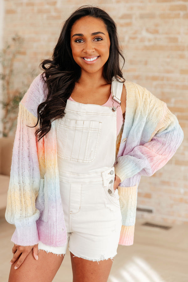 Sweet Dreams Rainbow Cardigan - Kayes Boutique