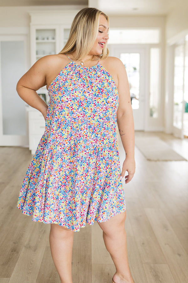 Afternoon Sun Floral Dress - Kayes Boutique