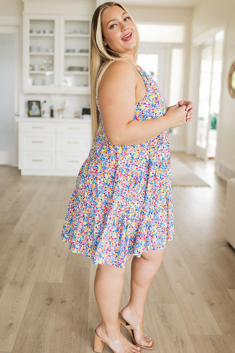 Afternoon Sun Floral Dress - Kayes Boutique