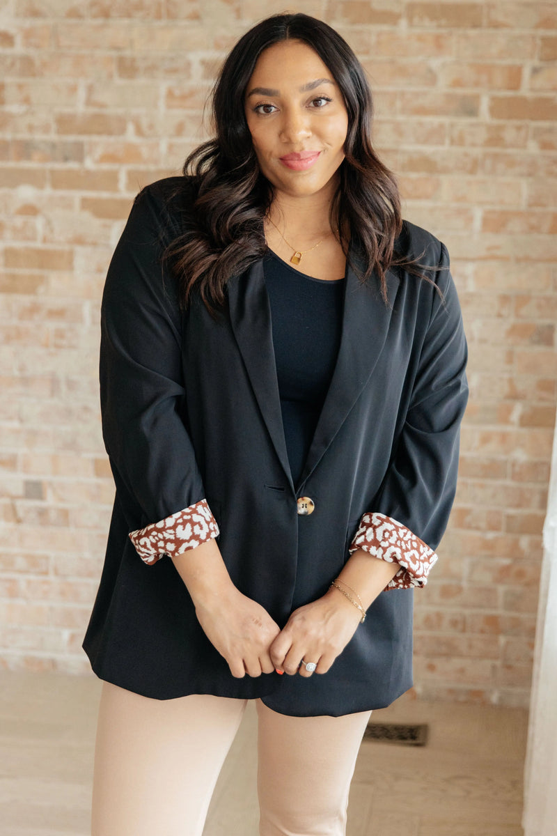 Kaye's boutique Every Day Blazer in Black