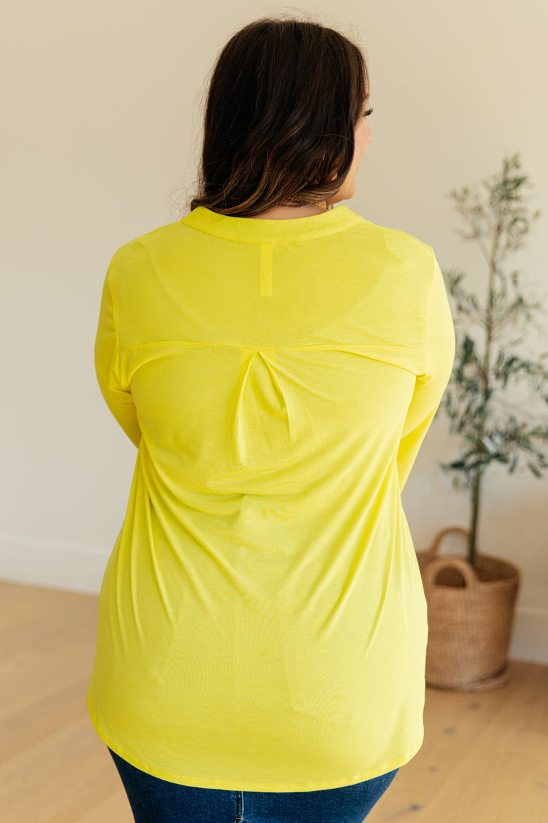 Lizzy Top in Neon Yellow - Kayes Boutique
