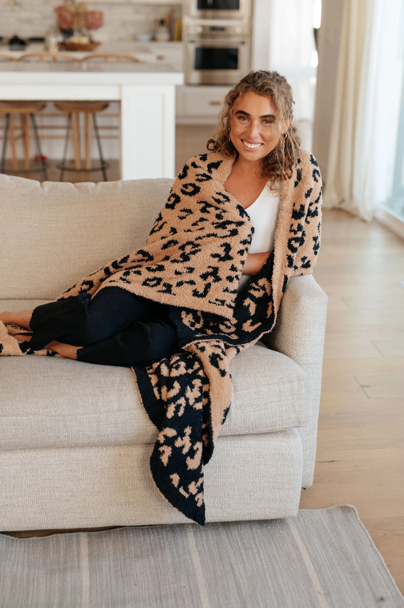 Ari Blanket Single Cuddle Size in Animal Print - Kayes Boutique