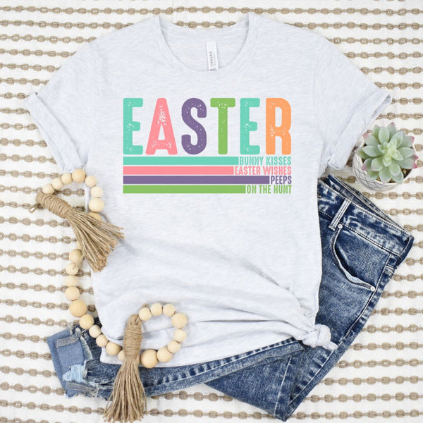 PREORDER: Easter Multicolor Graphic Tee - Kayes Boutique