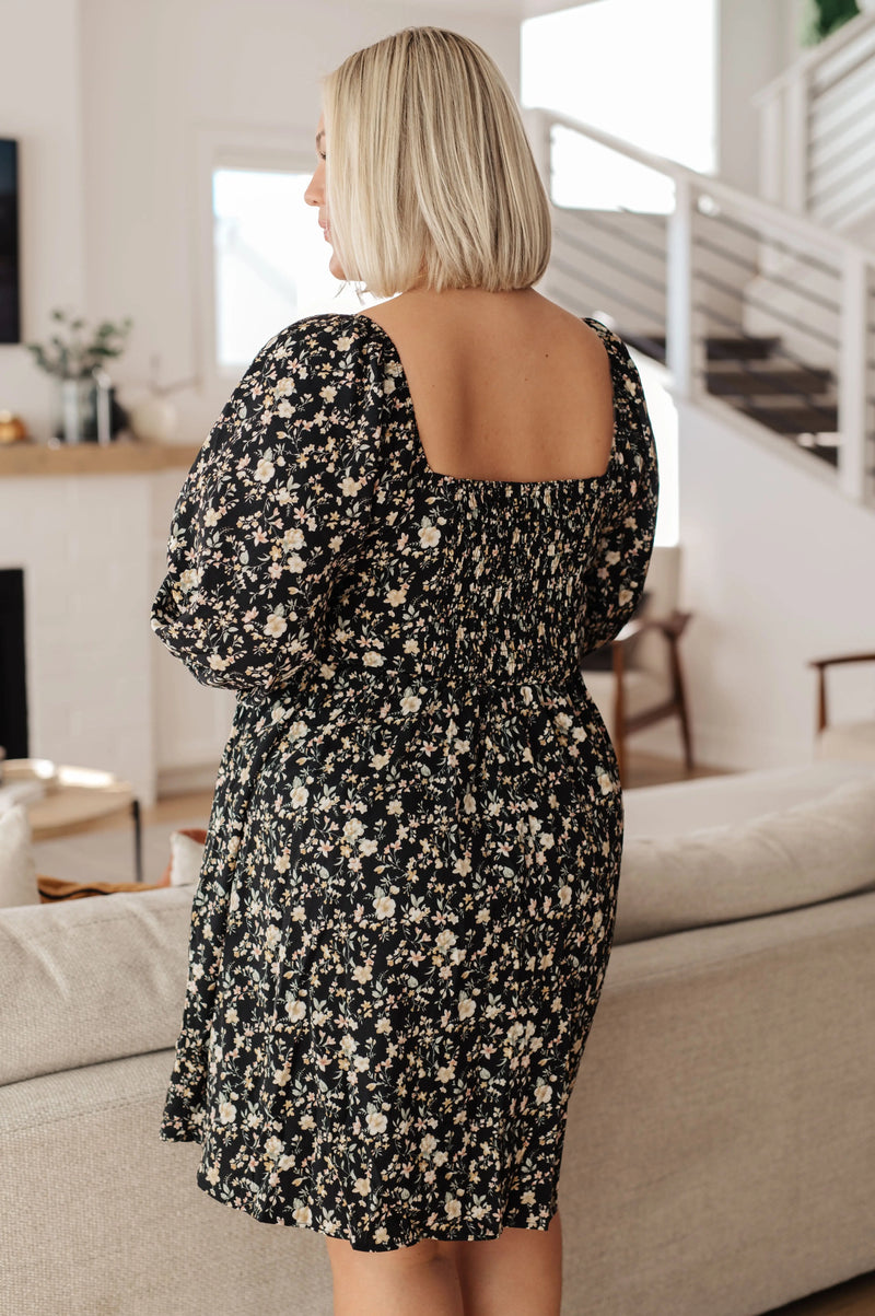 Back to the Start Floral Dress - Kayes Boutique