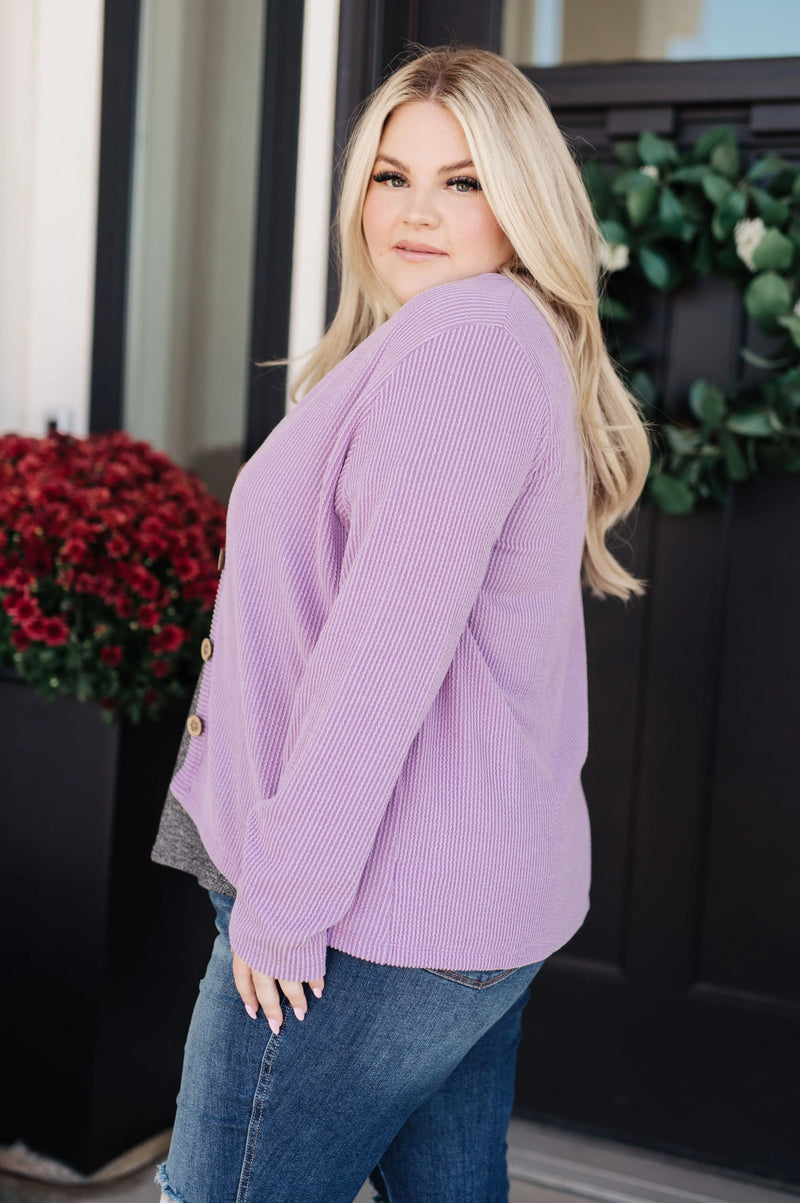 Dilly Dally Ribbed Cardigan - Kayes Boutique