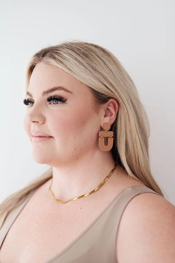 Dreamboat Earrings in Brown - Kayes Boutique