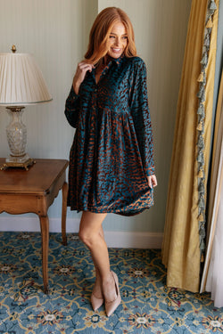 Kaye's boutique Envy of All Shirt Dress