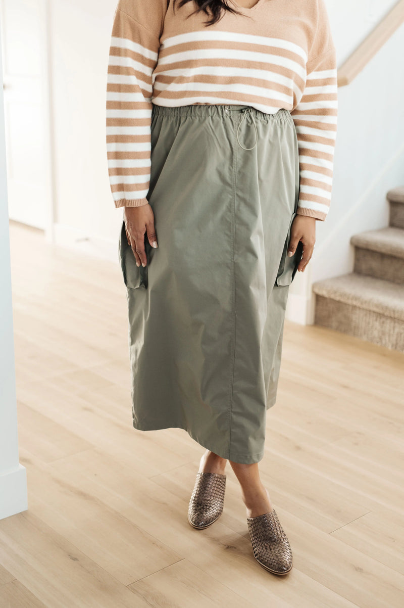 Explain It Away Cargo Skirt - Kayes Boutique