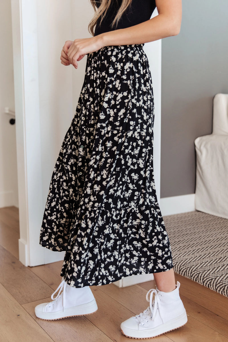 Fielding Flowers Floral Skirt - Kayes Boutique