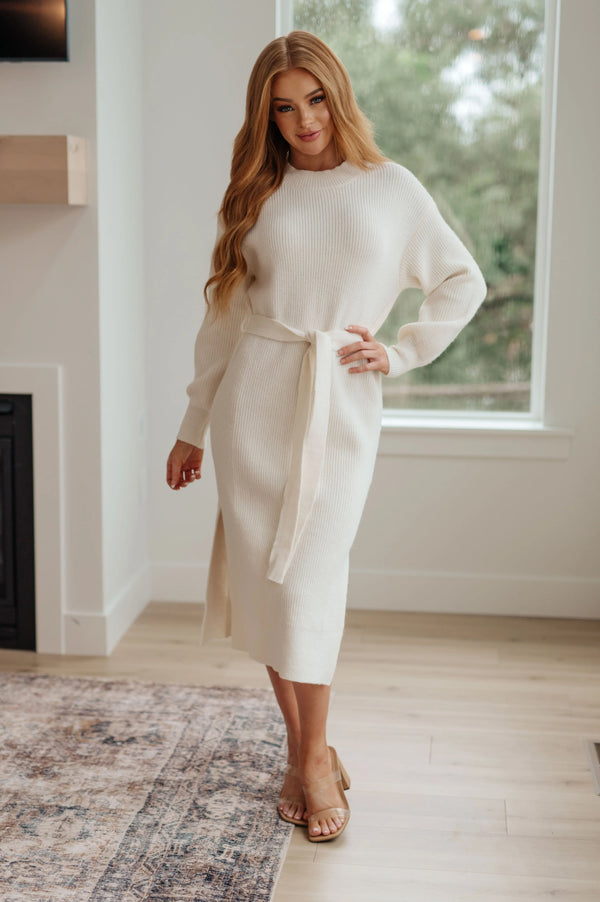 Hello Darling Sweater Dress - Kayes Boutique