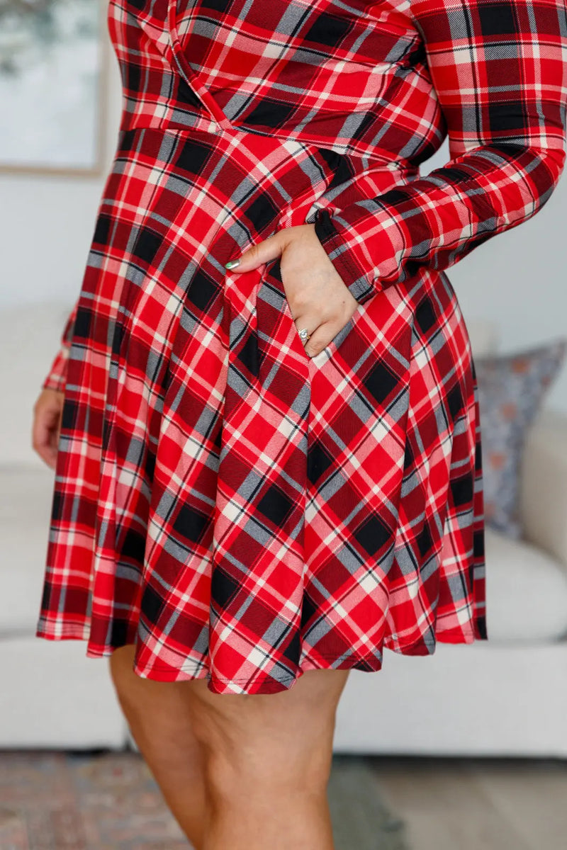 Highland Long Sleeve Skort Dress - Kayes Boutique