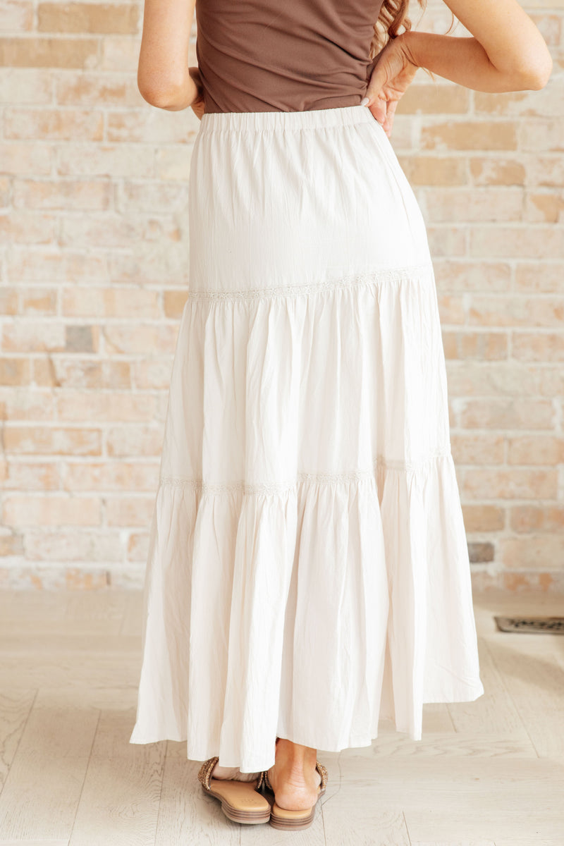 Let It Begin Tiered Maxi Skirt - Kayes Boutique