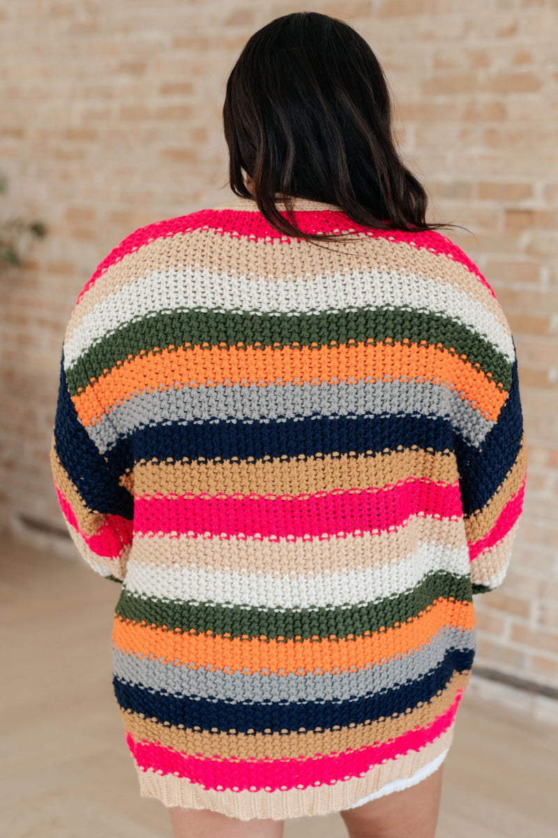 Life in Technicolor Knit Cardigan - Kayes Boutique