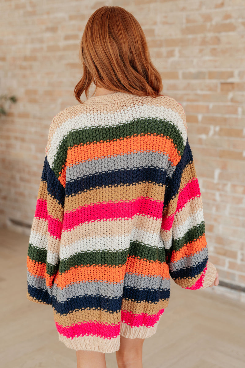 Life in Technicolor Knit Cardigan - Kayes Boutique