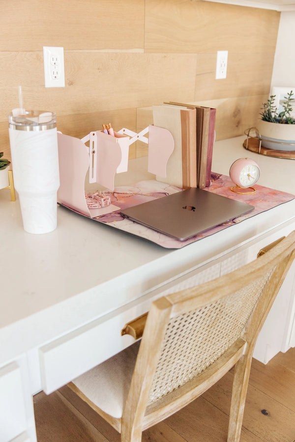 Boss Babe Expanding Desk Organizer in Pink - Kayes Boutique