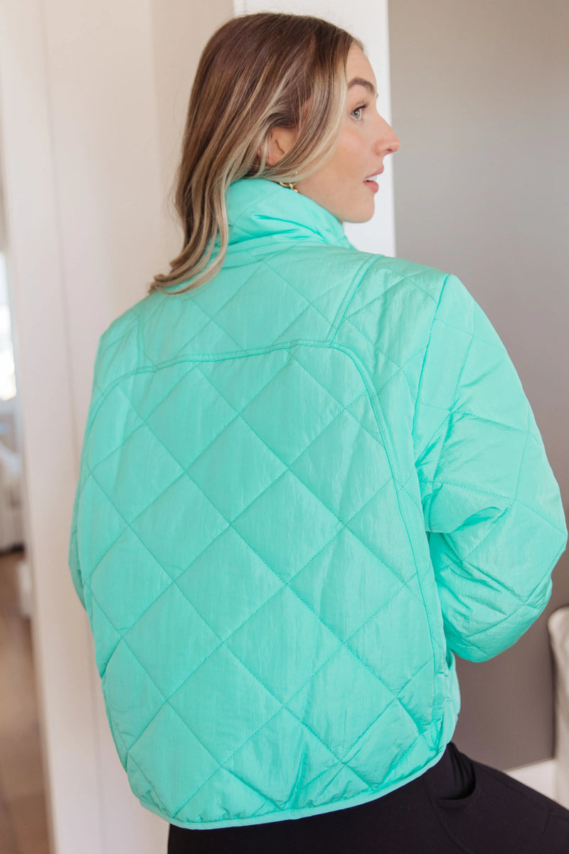Kaye's boutique Slightly Distracted Puffer Jacket