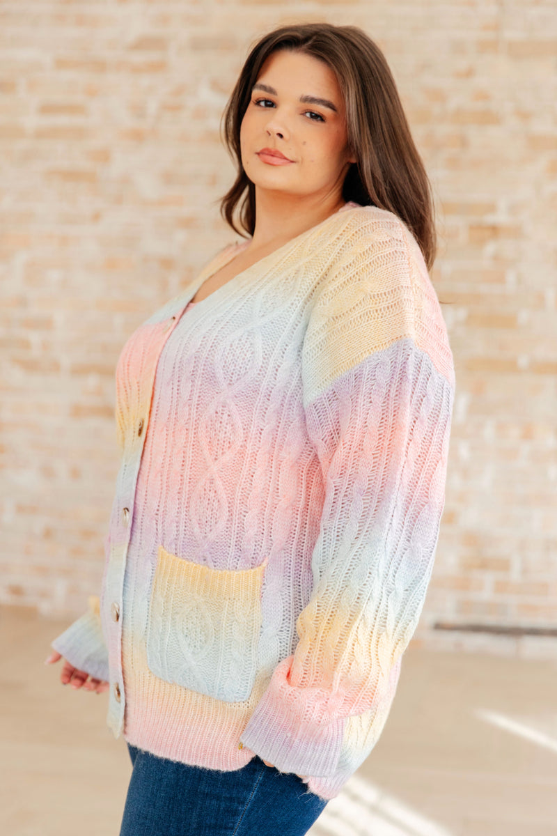 Sweet Dreams Rainbow Cardigan - Kayes Boutique